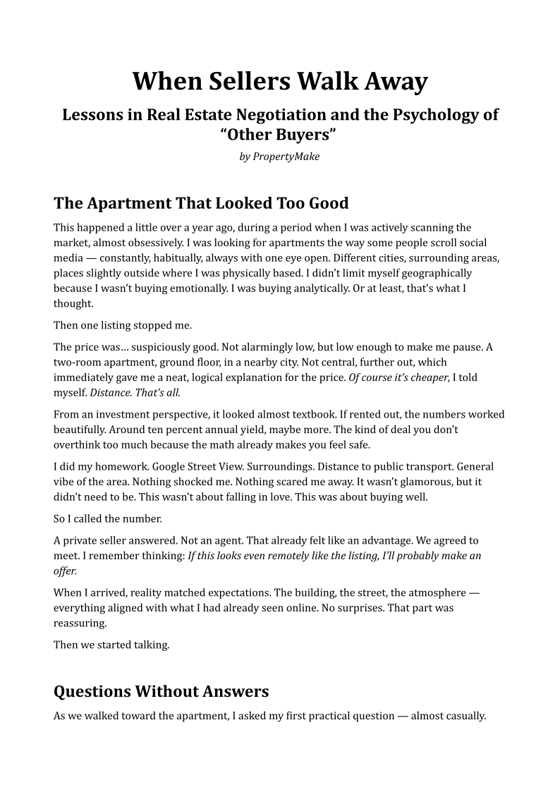 When Sellers Walk Away - Image 2