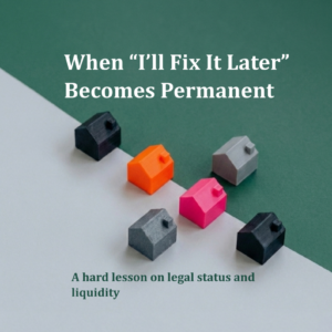 When “I’ll Fix It Later” Becomes Permanent